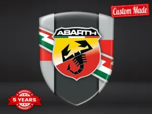 Fiat Abarth Windschutzsticker Limitiert Design Exklusiv Auto